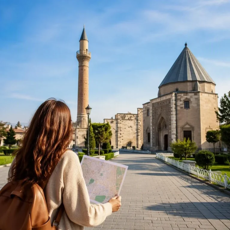 Konya’da İnce Minare ve Karatay Medresesi Aynı Gün Gezilir mi? Yürüyüş Rotası ve Ziyaret Planı